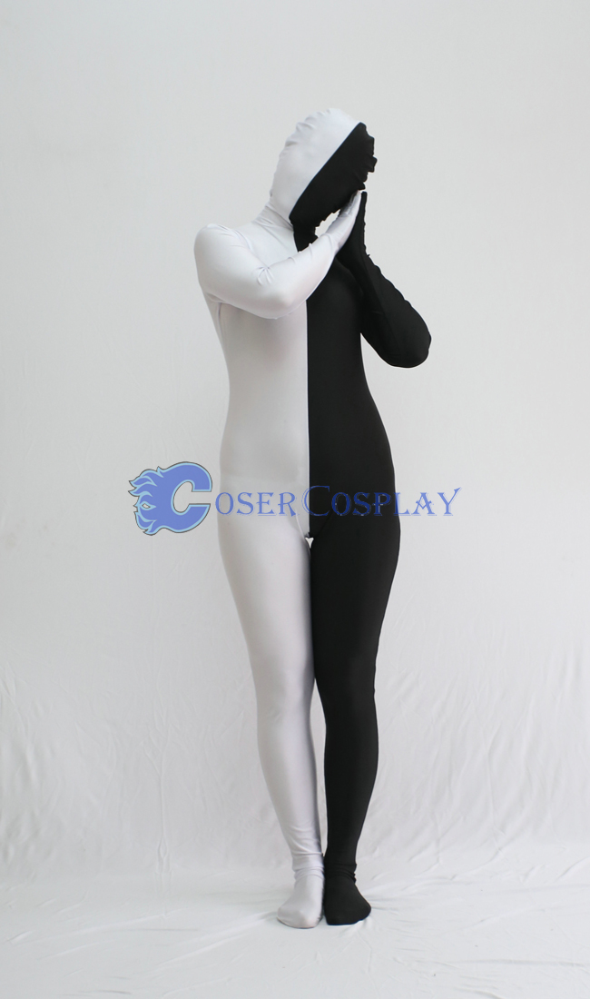 White Black Halloween Costumes For Women